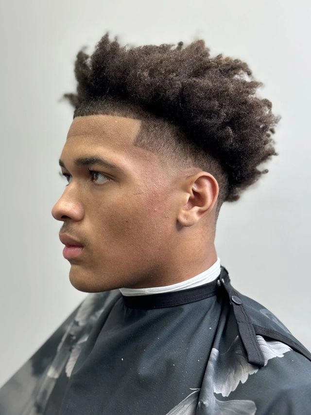 Textured crop taper fade at JTZCUTZ